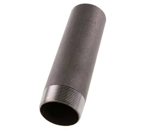 R 2'' Male x 60.3mm Steel Pipe Nipple with Welding End 50 Bar DIN 2982 - 200mm