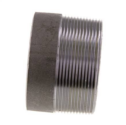 R 2 1/2'' Male x 76.1mm Steel Pipe Nipple with Welding End 50 Bar DIN 2982 - 50mm