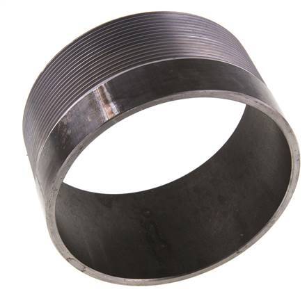 R 4'' Male x 114.3mm Steel Pipe Nipple with Welding End 50 Bar DIN 2982 - 60mm