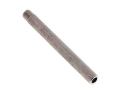 R 1/8'' Male x 10.2mm Stainless steel Pipe Nipple with Welding End 20 Bar DIN 2982 - 100mm