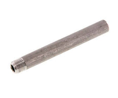 R 1/8'' Male x 10.2mm Stainless steel Pipe Nipple with Welding End 20 Bar DIN 2982 - 80mm