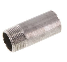 R 3/4'' Male x 26.9mm Stainless steel Pipe Nipple with Welding End 20 Bar DIN 2982 - 60mm