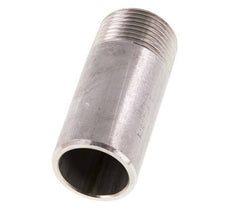 R 3/4'' Male x 26.9mm Stainless steel Pipe Nipple with Welding End 20 Bar DIN 2982 - 60mm