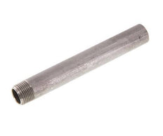 R 3/8'' Male x 17.2mm Stainless steel Pipe Nipple with Welding End 20 Bar DIN 2982 - 120mm