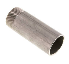 R 1 1/2'' Male x 48.3mm Stainless steel Pipe Nipple with Welding End 20 Bar DIN 2982 - 120mm