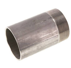 R 2 1/2'' Male x 76.1mm Stainless steel Pipe Nipple with Welding End 20 Bar DIN 2982 - 120mm