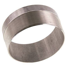 R 4'' Male x 114.3mm Stainless steel Pipe Nipple with Welding End 20 Bar DIN 2982 - 50mm