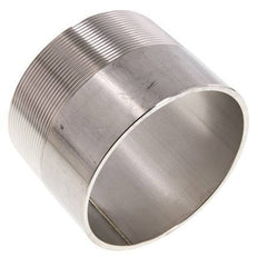 R 4'' Male x 114.3mm Stainless steel Pipe Nipple with Welding End 20 Bar DIN 2982 - 80mm