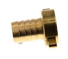 G 1 1/2'' x 32mm Messing Slangpilaar met NBR Afdichting en Vleugelmoer 16 Bar