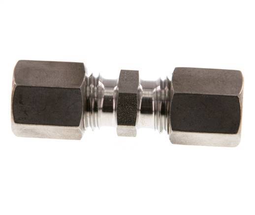 6L RVS Rechte Knelfitting 315 Bar DIN 2353