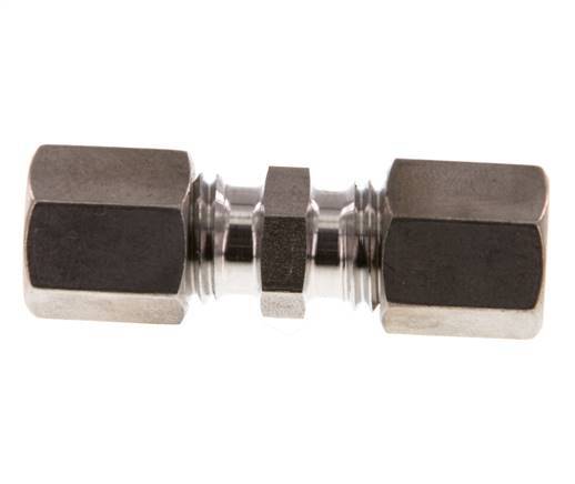 6L RVS Rechte Knelfitting 315 Bar DIN 2353