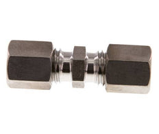 6L RVS Rechte Knelfitting 315 Bar DIN 2353