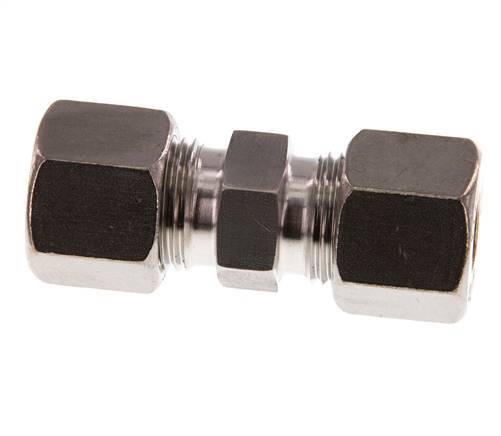 10S RVS Rechte Knelfitting 630 Bar DIN 2353