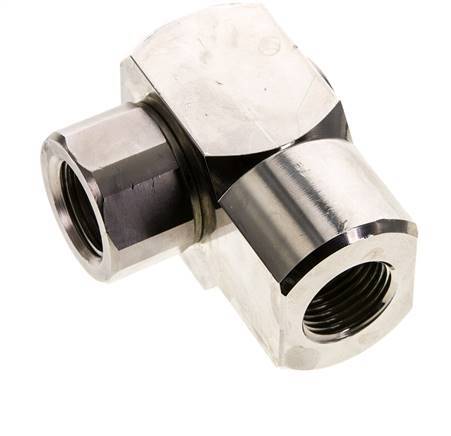 G 1/2'' Binnendraad Messing Draaidoorvoer 12 Bar met FKM Afdichting