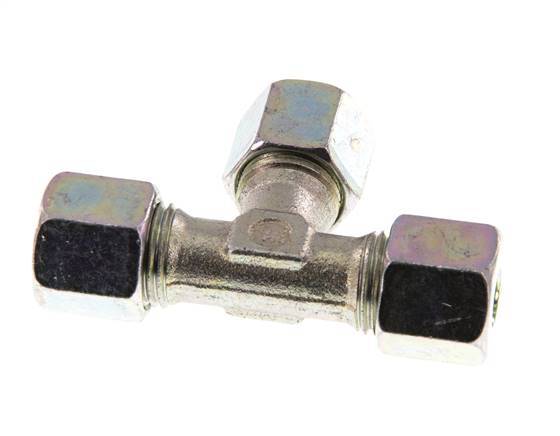 8S Verzinkt Stalen T-stuk Snijring 630 Bar DIN 2353