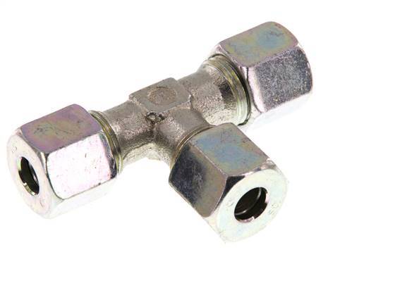 8S Verzinkt Stalen T-stuk Snijring 630 Bar DIN 2353