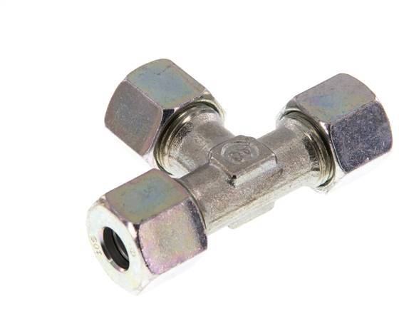 10S Verzinkt Stalen T-stuk Snijring 630 Bar DIN 2353