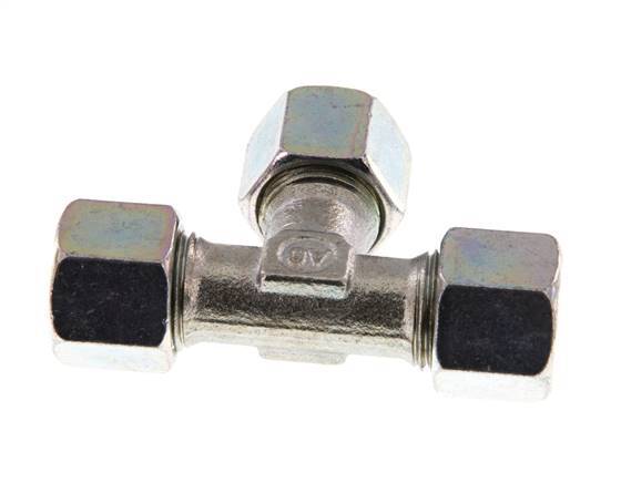 10S Verzinkt Stalen T-stuk Snijring 630 Bar DIN 2353