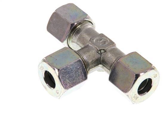 10S Verzinkt Stalen T-stuk Snijring 630 Bar DIN 2353