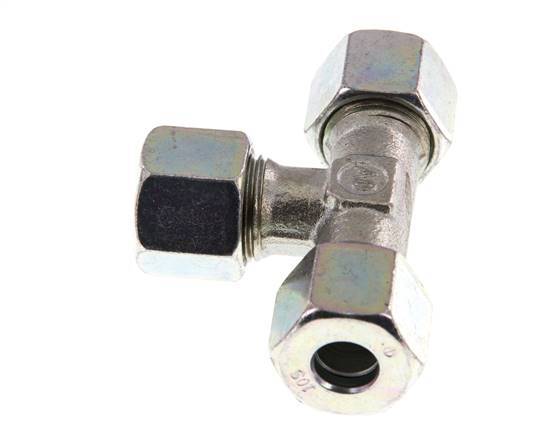 10S Verzinkt Stalen T-stuk Snijring 630 Bar DIN 2353