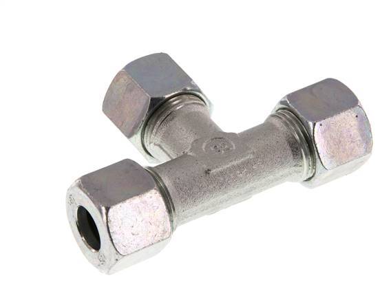 12S Verzinkt Stalen T-stuk Snijring 630 Bar DIN 2353