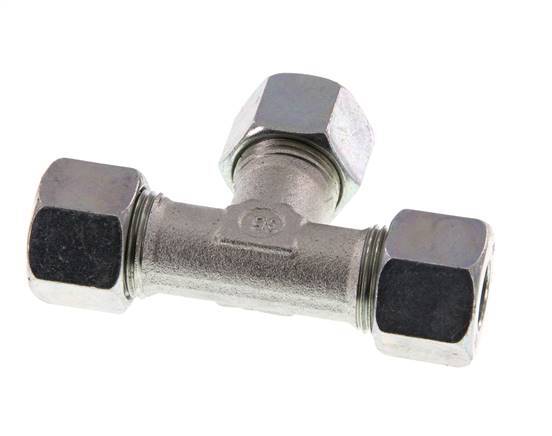 12S Verzinkt Stalen T-stuk Snijring 630 Bar DIN 2353