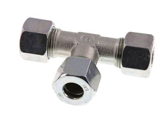 12S Verzinkt Stalen T-stuk Snijring 630 Bar DIN 2353