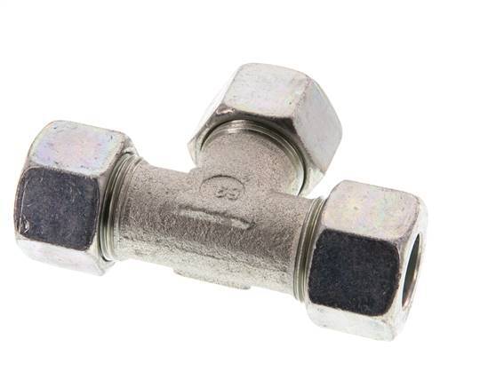 20S Verzinkt Stalen T-stuk Snijring 400 Bar DIN 2353