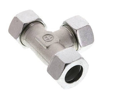 22L Verzinkt Stalen T-stuk Snijring 160 Bar DIN 2353