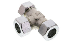 30S Verzinkt Stalen T-stuk Snijring 400 Bar DIN 2353