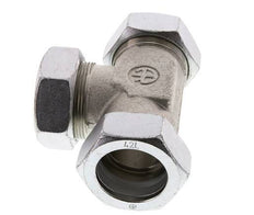 42L Verzinkt Stalen T-stuk Snijring 160 Bar DIN 2353