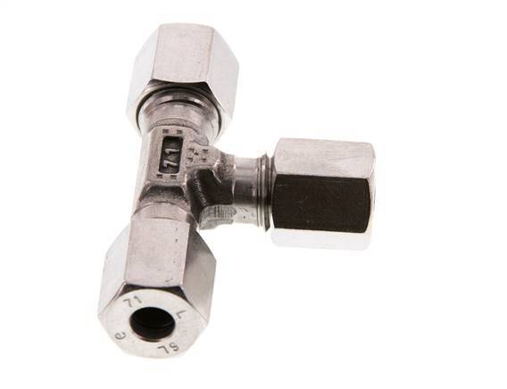 6L RVS T-stuk Snijring 315 Bar DIN 2353