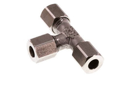 6LL RVS T-stuk Snijring 100 Bar DIN 2353