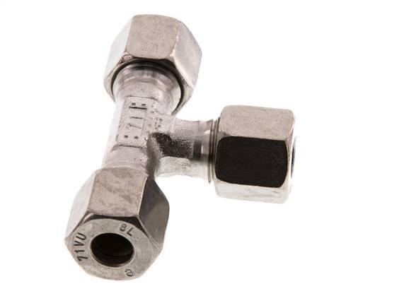 8L RVS T-stuk Snijring 315 Bar DIN 2353
