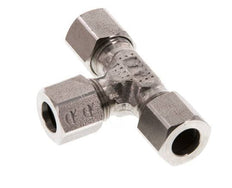 8LL RVS T-stuk Snijring 100 Bar DIN 2353