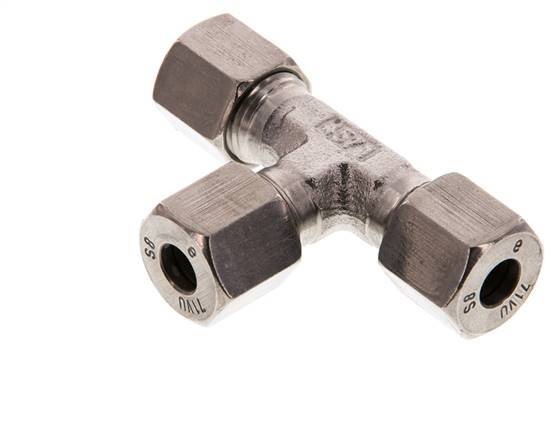 8S RVS T-stuk Snijring 630 Bar DIN 2353