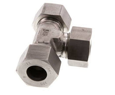 25S RVS T-stuk Snijring 400 Bar DIN 2353
