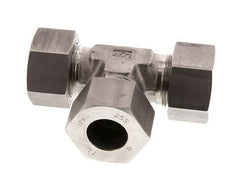 25S RVS T-stuk Snijring 400 Bar DIN 2353