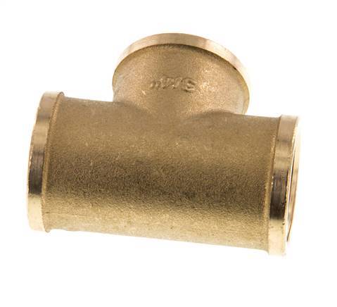 G 3/4'' Messing T-stuk 16 Bar