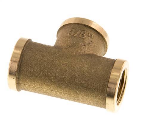 G 3/8'' Messing T-stuk 16 Bar
