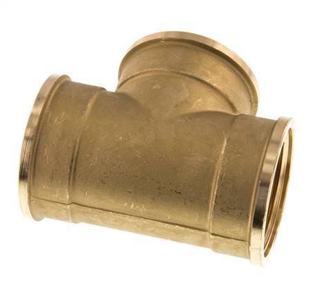G 1 1/2'' Messing T-stuk 16 Bar