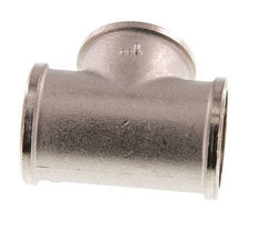 G 1'' Nickel plated Brass Tee 16 Bar