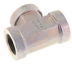 G 1'' Verzinkt Stalen T-stuk 160 Bar - Hydrauliek