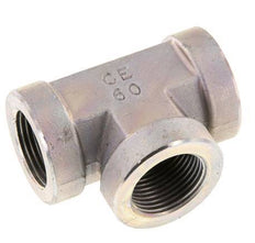 G 1'' Verzinkt Stalen T-stuk 160 Bar - Hydrauliek