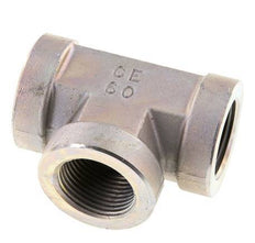 G 1'' Verzinkt Stalen T-stuk 160 Bar - Hydrauliek