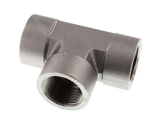 G 1 1/4'' Verzinkt Stalen T-stuk 160 Bar - Hydrauliek