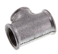 Rp 1'' x Rp 3/4'' Zinc plated Cast iron Tee 25 Bar [2 Pieces]