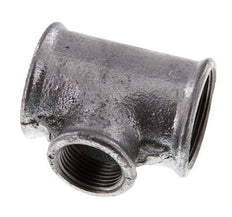 Rp 1 1/2'' x Rp 1'' Verzinkt Gietijzeren T-stuk 25 Bar