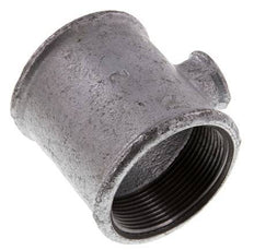 Rp 2'' x Rp 1/2'' Verzinkt Gietijzeren T-stuk 25 Bar