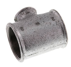 Rp 2'' x Rp 1'' Verzinkt Gietijzeren T-stuk 25 Bar